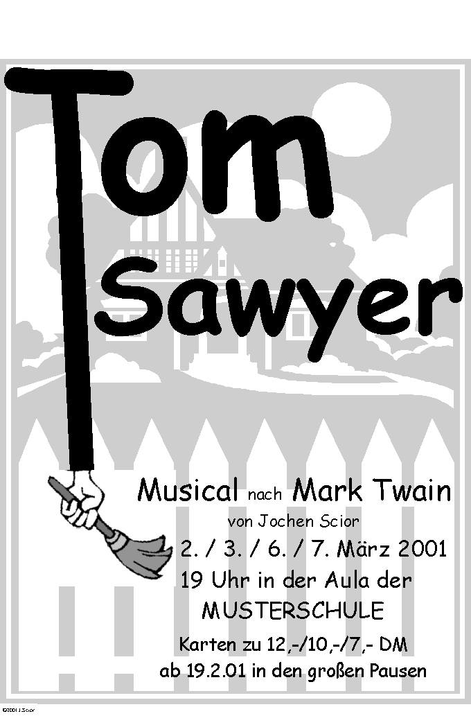 Das Plakat von 2001